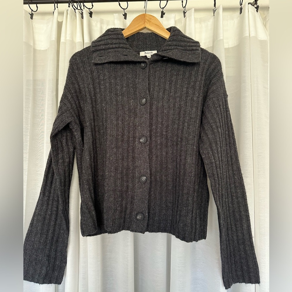 Madewell Cardigan Knit Sweater